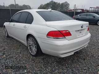 2008 BMW 7 Series 750i with VIN WBAHL83588DT12097, listed as a IAAI auction lot 41553816 with 110,672 mi miles and . Bid and sale history available at DreamBid. Image 3.