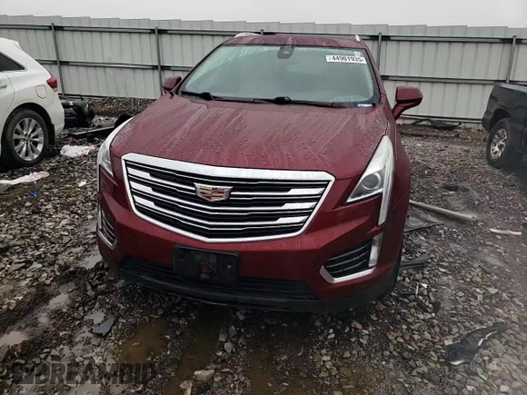 2017 Cadillac XT5 Luxury FWD with VIN 1GYKNBRS1HZ261102, listed as a Copart auction lot 44901935 with 76,582 mi miles and Salvage Title. Bid and sale history available at carsss.com. Image 11.