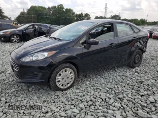 2018 Ford Fiesta S with VIN 3FADP4AJ5JM145454, listed as a Copart auction lot 60641115 with 102,243 mi miles and Salvage title. Bid and sale history available at DreamBid. Image 1.