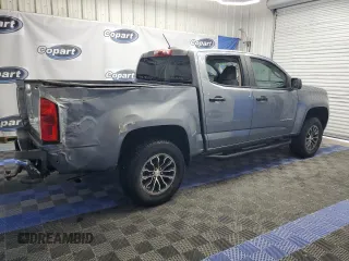 2021 Chevrolet Colorado 2WD Work Truck with VIN 1GCGSBEA8M1173111, listed as a Copart auction lot 55069915 with 95,665 mi miles and Clean title. Bid and sale history available at DreamBid. Image 3.