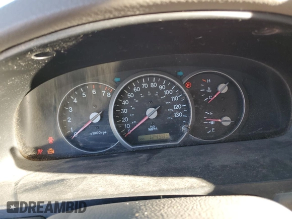 2005 Kia Sedona LX with VIN KNDUP132156669009, listed as a Copart auction lot 76936094 with 124,989 mi miles and Salvage Title. Bid and sale history available at carsss.com. Image 9.