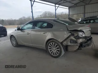 2011 Buick Regal CXL RL1 with VIN W04GN5EC7B1112799, listed as a Copart auction lot 46500085 with 204,960 mi miles and Salvage Title. Bid and sale history available at carsss.com. Image 2.