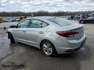 2020 Hyundai Elantra Value Edition with VIN KMHD84LF1LU988366, listed as a Copart auction lot 86868924 with 80,380 mi miles and Salvage Title. Bid and sale history available at carsss.com. Image 2.
