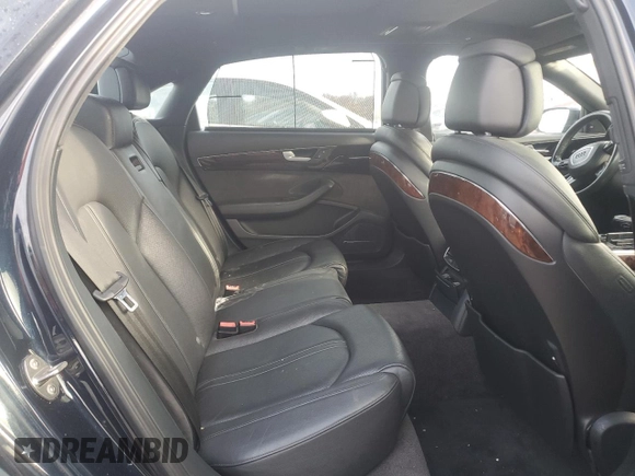 2013 Audi A8 L 4.0L with VIN WAUR2AFD9DN034039, listed as a Copart auction lot 77775634 with 191,803 mi miles and Salvage Title. Bid and sale history available at carsss.com. Image 10.