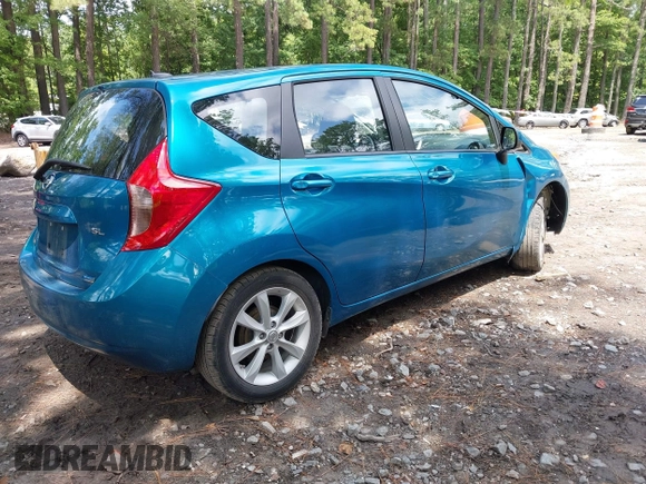 2014 Nissan Note S Plus with VIN 3N1CE2CP2EL375078, listed as a IAAI auction lot 42712747 with 83,020 mi miles and . Bid and sale history available at DreamBid. Image 4.