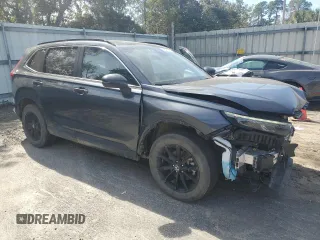 2023 Honda CR-V Sport with VIN 7FARS6H56PE019625, listed as a Copart auction lot 46481605 with 42,115 mi miles and Non Repairable. Bid and sale history available at DreamBid. Image 4.