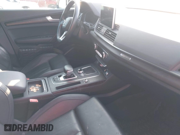 2018 Audi Q5 Premium Plus with VIN WA1BNAFY1J2220714, listed as a IAAI auction lot 41209386 with 70,012 mi miles and . Bid and sale history available at DreamBid. Image 5.