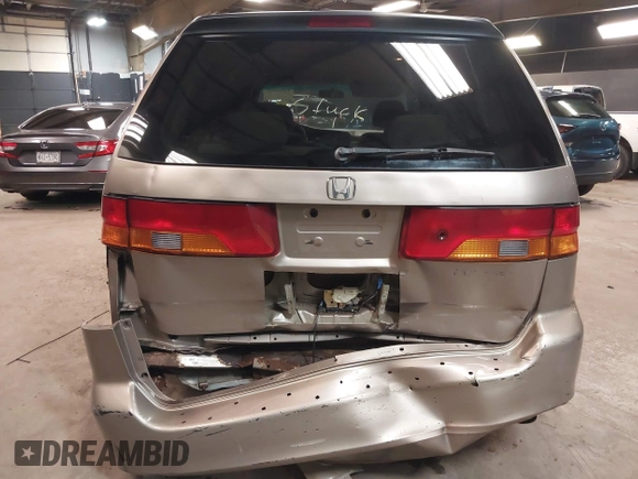 2004 Honda Odyssey LX with VIN 5FNRL18534B072936, listed as a IAAI auction lot 42366971 with 185,534 mi miles and . Bid and sale history available at DreamBid. Image 6.