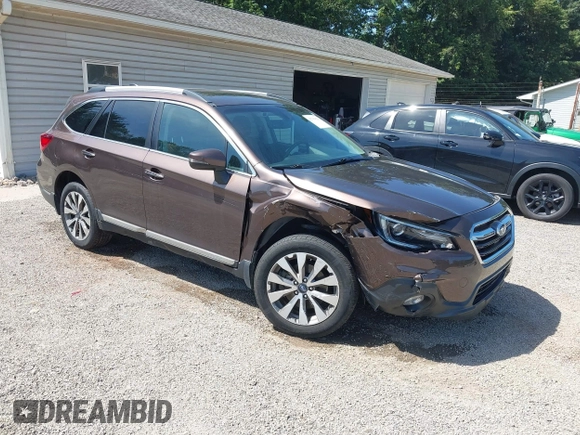 2019 Subaru Outback Touring with VIN 4S4BSATC7K3246765, listed as a IAAI auction lot 42793821 with 57,110 mi miles and . Bid and sale history available at DreamBid. Image 1.
