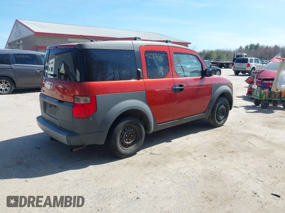 2003 Honda Element EX with VIN 5J6YH28553L006400, listed as a IAAI auction lot 42088510 with Not Provided miles and . Bid and sale history available at DreamBid. Image 4.