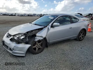 2002 Acura RSX Auto with VIN JH4DC54882C037674, listed as a Copart auction lot 81085034 with 148,259 mi miles and Salvage Title. Bid and sale history available at carsss.com. Image 1.