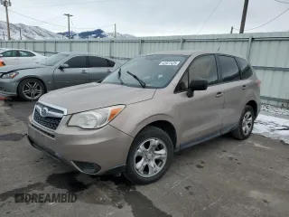 2014 Subaru Forester 2.5i with VIN JF2SJAAC6EH470158, listed as a Copart auction lot 42977425 with 0 mi miles and Salvage Title. Bid and sale history available at carsss.com. Image 1.