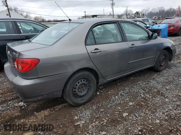 2005 Toyota Corolla CE with VIN 2T1BR30E45C433443, listed as a Copart auction lot 51730225 with 138,126 mi miles and Salvage Title. Bid and sale history available at DreamBid. Image 3.