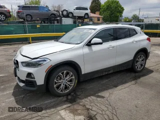2018 BMW X2 xDrive28i z VIN WBXYJ5C38JEF79686, wystawiony jako Copart lot #56988735 z przebiegiem 103 799 mil mil oraz Szkoda całkowita • Salvage title. Historia ofert i sprzedaży dostępna na DreamBid. Obrazek 1.