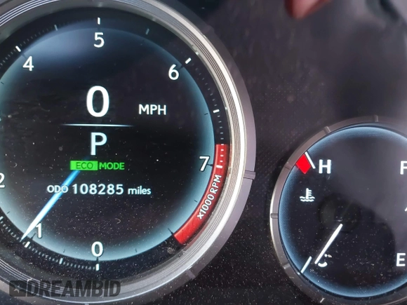 2016 Lexus GS 350 with VIN JTHBZ1BL7GA006019, listed as a IAAI auction lot 41754858 with 108,285 mi miles. Bid and sale history available at carsss.com. Image 15.