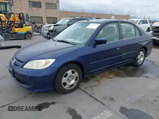 2005 Honda Civic z VIN JHMES96615S009316, wystawiony jako IAAI lot #42073454 z przebiegiem 117 864 mil mil oraz . Historia ofert i sprzedaży dostępna na DreamBid. Obrazek 2.