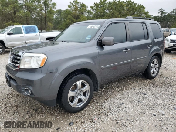 2012 Honda Pilot EX-L with VIN 5FNYF3H50CB025876, listed as a Copart auction lot 45342305 with 166,946 mi miles and Clean Title. Bid and sale history available at DreamBid. Image 1.