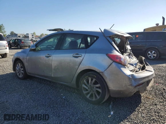 2013 Mazda 3 i Touring z VIN JM1BL1LP7D1841036, wystawiony jako Copart lot #53365045 z przebiegiem 166 539 mil mil oraz Szkoda całkowita • Salvage title. Historia ofert i sprzedaży dostępna na DreamBid. Obrazek 2.