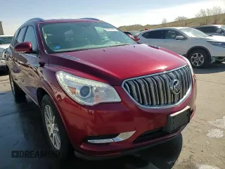 2017 Buick Enclave Leather with VIN 5GAKVBKD2HJ332373, listed as a Copart auction lot 54253585 with 153,394 mi miles and Salvage Title. Bid and sale history available at carsss.com. Image 15.