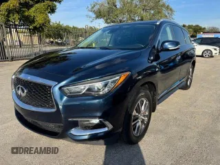 2019 Infiniti QX60 PURE with VIN 5N1DL0MM4KC561014, listed as a Copart auction lot 54455325 with 177,089 mi miles and Salvage Title. Bid and sale history available at carsss.com. Image 1.