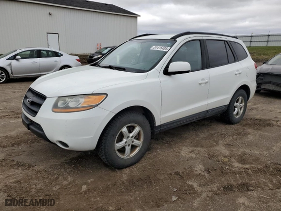 2008 Hyundai Santa Fe GLS with VIN 5NMSG73D88H163289, listed as a Copart auction lot 51415405 with 173,145 mi miles and Clean Title. Bid and sale history available at carsss.com. Image 1.