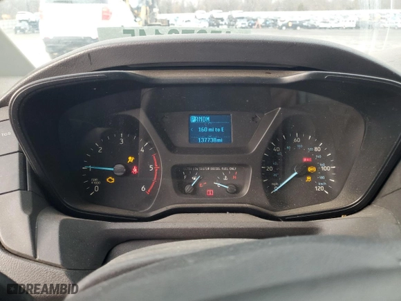 2017 Ford Transit Van with VIN 1FTRS4XV1HKA87210, listed as a Copart auction lot 45273145 with 137,738 mi miles and Salvage Title. Bid and sale history available at carsss.com. Image 9.