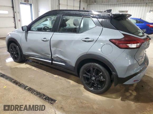 2023 Nissan Kicks SR with VIN 3N1CP5DV1PL506450, listed as a Copart auction lot 45346485 with 28,194 mi miles and Salvage Title. Bid and sale history available at DreamBid. Image 2.
