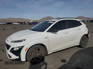 2023 Hyundai Kona N Line with VIN KM8K33A35PU990510, listed as a Copart auction lot 83109114 with 32,925 mi miles and Salvage Title. Bid and sale history available at carsss.com. Image 1.
