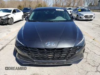2022 Hyundai Elantra SEL with VIN 5NPLM4AG4NH061429, listed as a Copart auction lot 49310885 with 24,757 mi miles and Salvage Title. Bid and sale history available at DreamBid. Image 5.
