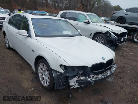 2002 BMW 7 Series 745Li with VIN WBAGN634X2DR04335, listed as a IAAI auction lot 41685692 with 144,239 mi miles and . Bid and sale history available at carsss.com. Image 6.