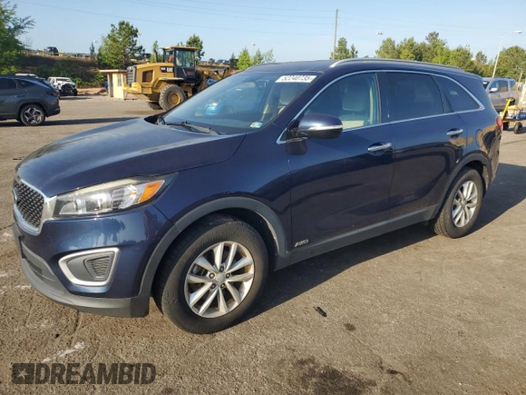 2017 Kia Sorento LX with VIN 5XYPGDA3XHG199803, listed as a Copart auction lot 52240735 with 106,682 mi miles and Clean Title. Bid and sale history available at carsss.com. Image 1.