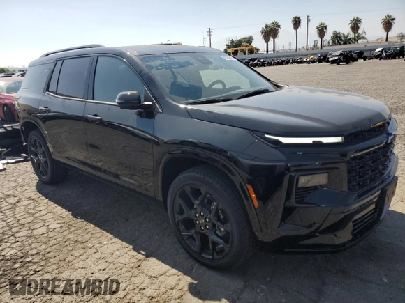 2025 Chevrolet Traverse with VIN 1GNERLRS1SJ218342, listed as a Copart auction lot 60824205 with 452 mi miles and Salvage title. Bid and sale history available at DreamBid. Image 4.