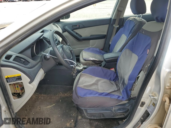 2012 Kia Forte EX with VIN KNAFU4A26C5596404, listed as a Copart auction lot 61070394 with 206,387 mi miles and Salvage Title. Bid and sale history available at carsss.com. Image 7.