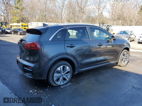 2022 Kia Niro EV S with VIN KNDCC3LGXN5160606, listed as a Copart auction lot 43661375 with 66,093 mi miles and Salvage Title. Bid and sale history available at carsss.com. Image 3.
