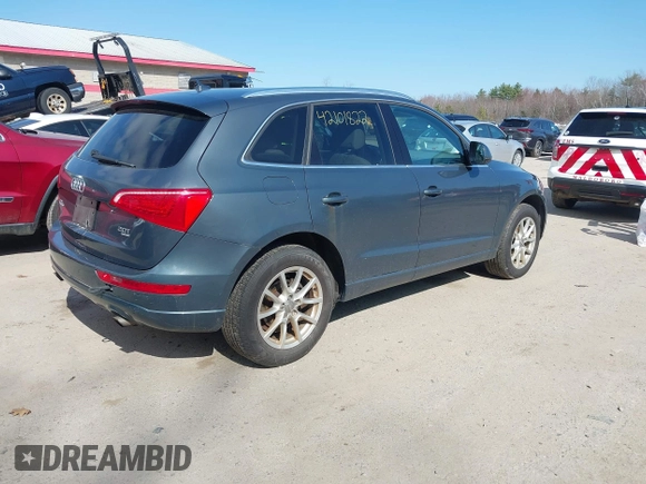 2011 Audi Q5 Premium Plus with VIN WA1LFAFP2BA041355, listed as a IAAI auction lot 42101822 with 180,552 mi miles and . Bid and sale history available at DreamBid. Image 4.