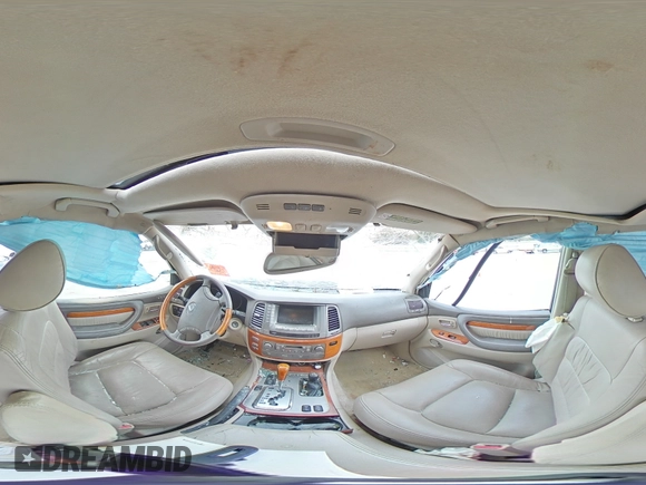 2003 Lexus LX with VIN JTJHT00W533533590, listed as a Copart auction lot 51649355 with 266,680 mi miles and Non Repairable. Bid and sale history available at carsss.com. Image 13.