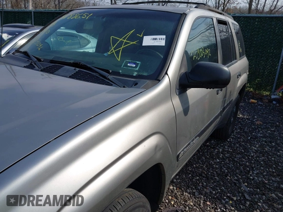 2002 Chevrolet TrailBlazer LS with VIN 1GNDS13S722144562, listed as a IAAI auction lot 41886571 with Not Provided miles and . Bid and sale history available at DreamBid. Image 6.