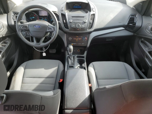 2018 Ford Escape S with VIN 1FMCU0F70JUC60202, listed as a Copart auction lot 46696365 with 97,236 mi miles and Salvage Title. Bid and sale history available at carsss.com. Image 8.