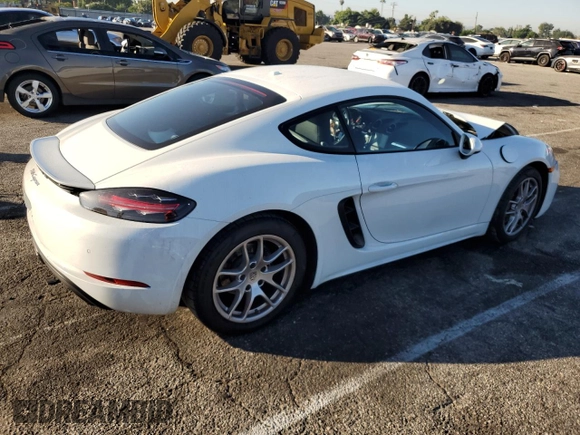 2018 Porsche 718 Cayman z VIN WP0AA2A87JK262265, wystawiony jako Copart lot #72843263 z przebiegiem 32 732 mil mil oraz . Historia ofert i sprzedaży dostępna na DreamBid. Obrazek 3.