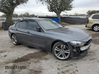 2014 BMW 3 Series 328i with VIN WBA3A5G53ENP31702, listed as a Copart auction lot 88897265 with 196,230 mi miles and Salvage Title. Bid and sale history available at DreamBid. Image 4.