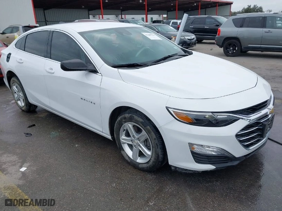 2023 Chevrolet Malibu LS with VIN 1G1ZB5ST9PF250648, listed as a IAAI auction lot 41209221 with NaN miles. Bid and sale history available at carsss.com. Image 1.