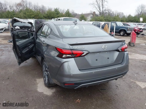 2020 Nissan Versa SR with VIN 3N1CN8FV6LL800327, listed as a IAAI auction lot 40944142 with 47,259 mi miles. Bid and sale history available at carsss.com. Image 3.