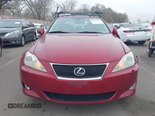 2008 Lexus IS 250 with VIN JTHCK262285020968, listed as a IAAI auction lot 41913121 with 125,435 mi miles. Bid and sale history available at carsss.com. Image 12.