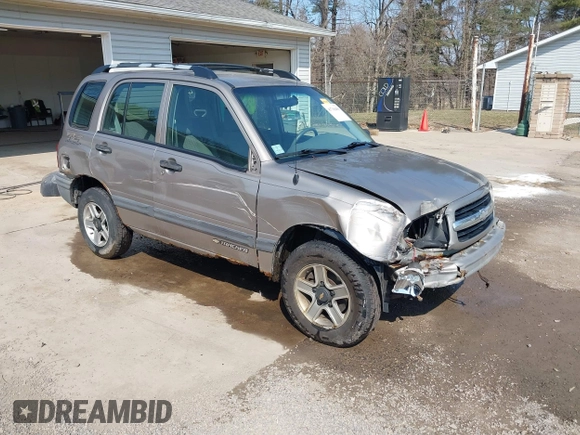 2002 Chevrolet Tracker with VIN 2CNBJ13C026911257, listed as a IAAI auction lot 41760465 with 135,549 mi miles and . Bid and sale history available at DreamBid. Image 1.