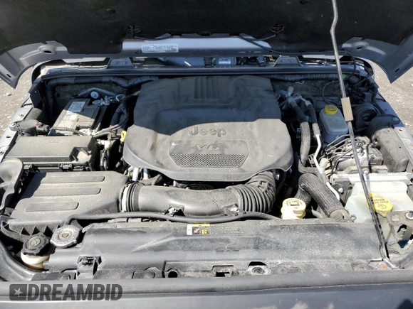 2018 Jeep Wrangler Unlimited Sahara z VIN 1C4BJWEG9JL835996, wystawiony jako Copart lot #51099005 z przebiegiem 42 962 mil mil oraz Szkoda całkowita • Salvage title. Historia ofert i sprzedaży dostępna na DreamBid. Obrazek 12.
