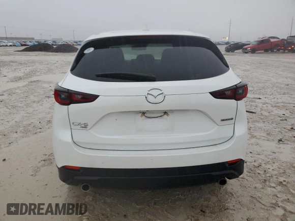 2022 Mazda CX-5 2.5 S Preferred Package with VIN JM3KFBCM8N0568691, listed as a Copart auction lot 86333244 with Not Provided miles and Salvage Title. Bid and sale history available at carsss.com. Image 6.