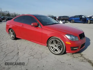 2013 Mercedes-Benz C 350 with VIN WDDGJ5HB9DG030888, listed as a Copart auction lot 50780865 with 130,389 mi miles and Salvage Title. Bid and sale history available at carsss.com. Image 4.