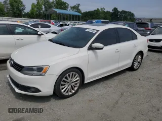 2011 Volkswagen Jetta SEL with VIN 3VWLX7AJ5BM358362, listed as a Copart auction lot 57649265 with 163,219 mi miles and Salvage title. Bid and sale history available at DreamBid. Image 1.