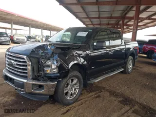 2015 Ford F-150 XLT with VIN 1FTEW1EG7FFC73541, listed as a IAAI auction lot 41566365 with 80,896 mi miles. Bid and sale history available at carsss.com. Image 2.