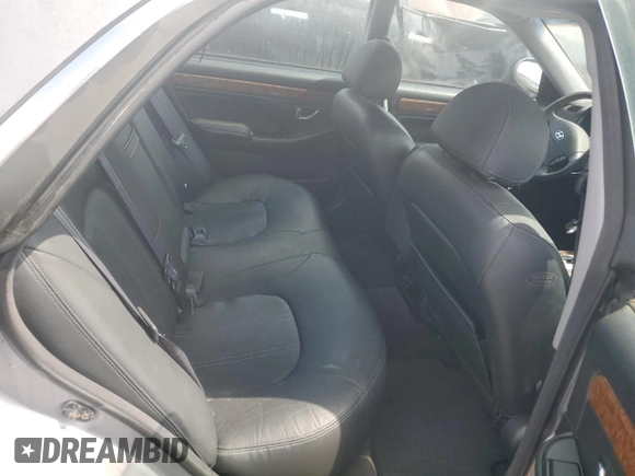 2005 Hyundai XG350 with VIN KMHFU45E35A386985, listed as a Copart auction lot 64235224 with 41,970 mi miles and Salvage Title. Bid and sale history available at carsss.com. Image 10.
